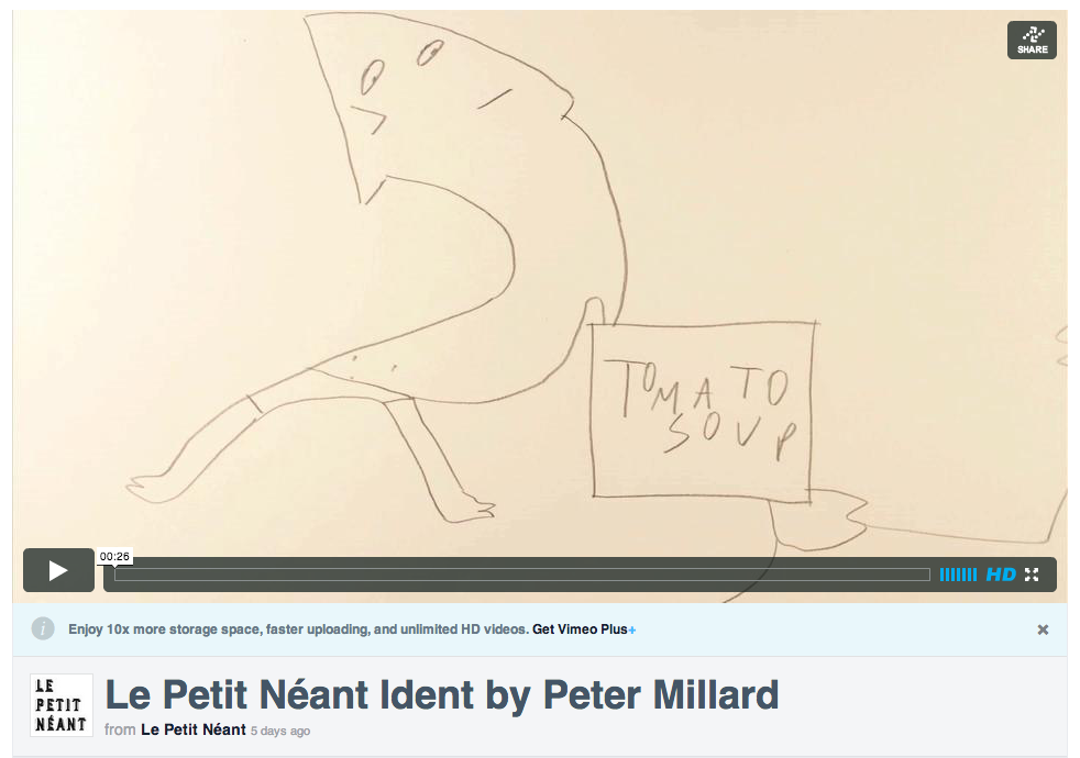 Peter Millard ident on Vimeo 