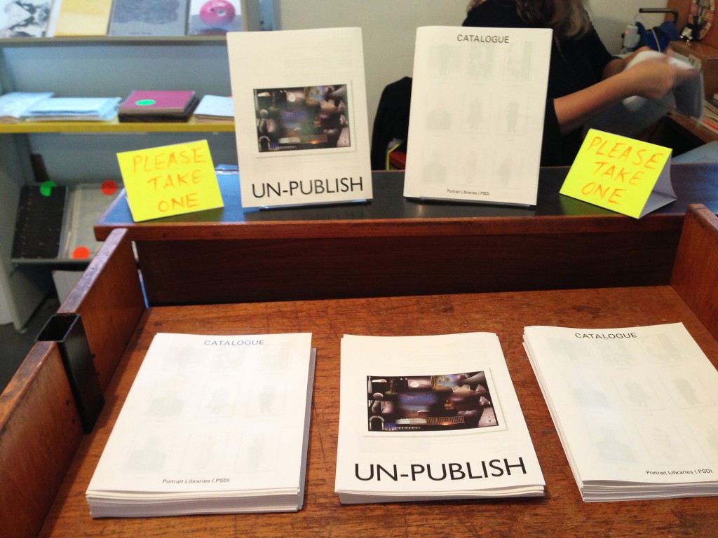 UN-PUBLISH 2.04: Catalogue, 2013 (banner repeater's Reading Room)