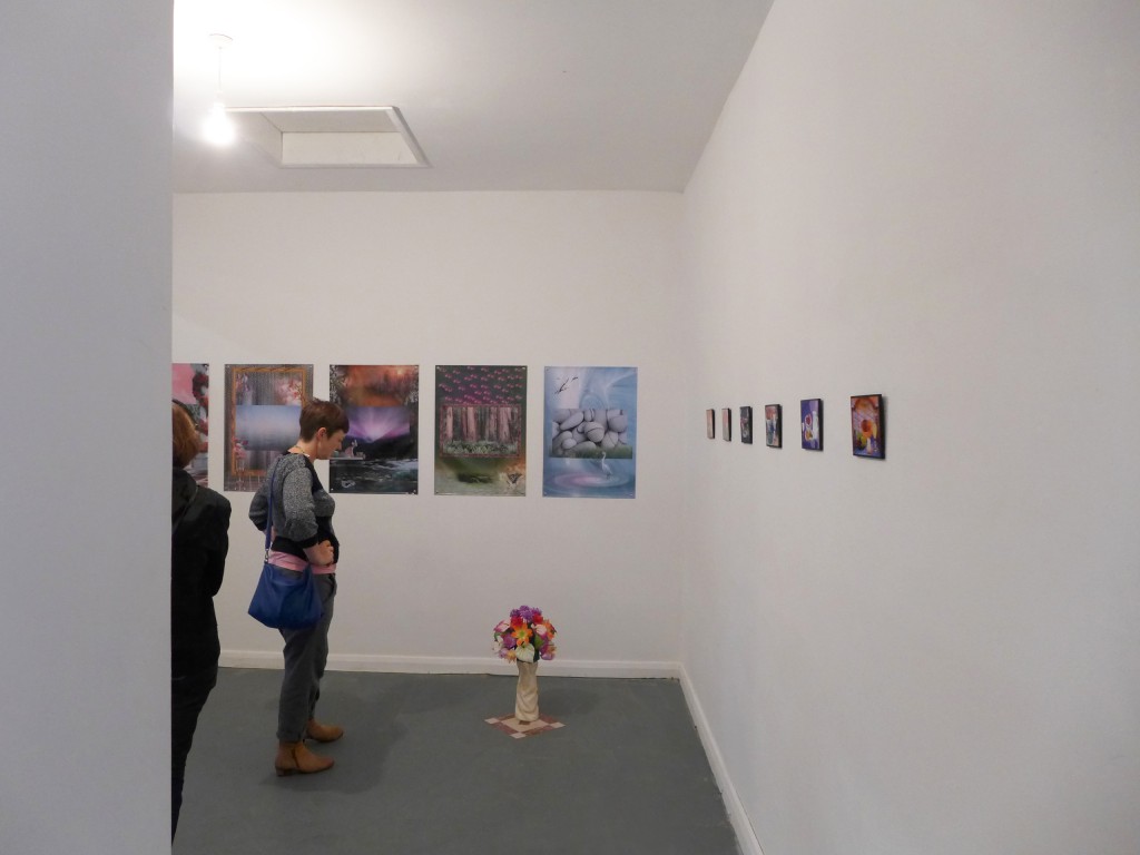 Clockwise: Clown Fish.jpg, Horizon.jpg, Aurora.jpg, Redwoods.jpg, Rocks.jpg, 2013; Flowers (Arrangement), 2013; Still Life 1, Still Life 2, Still Life 3, Still Life 7, Still Life 13, Still Life 16, 2013